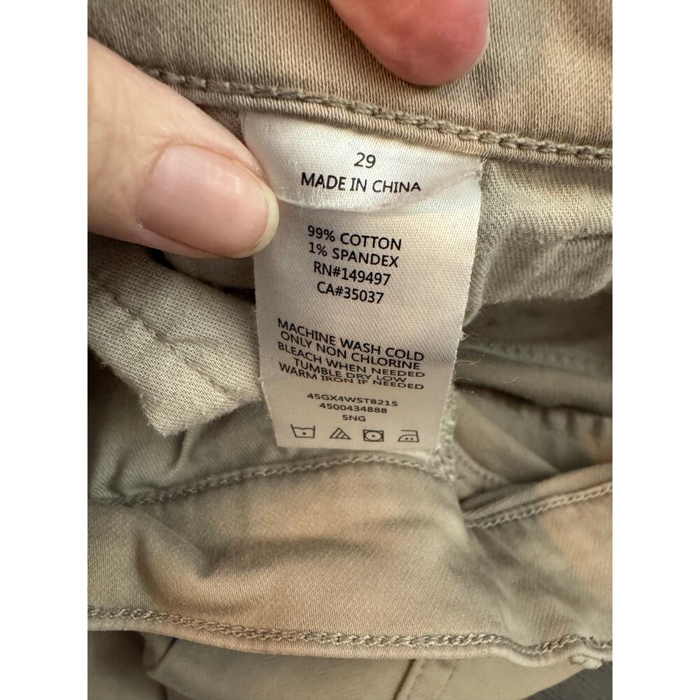 Joe's Jeans Men's 5-pocket Twill Slim Fit Pants Taupe Khaki Stretch 29 x 32 - Picture 8 of 9